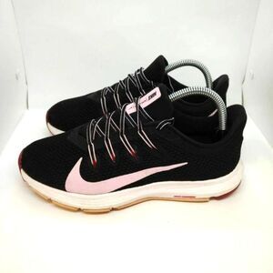Nike Quest 2 Iced Lilac Running Shoes Womens Size 8.5 Black‎ Pink Sneakers